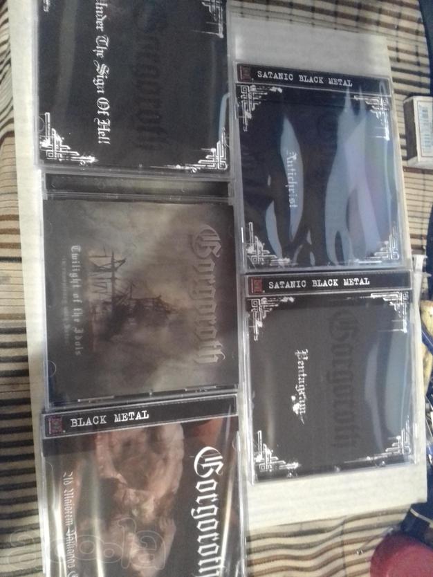 5 CD Gorgoroth. Лицензия.